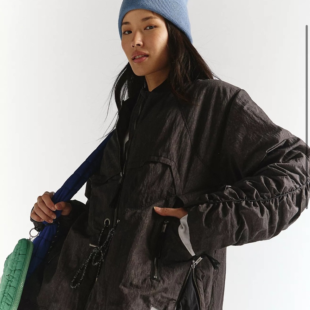 FREE PEOPLE MOVEMENT Tricked Out Trek Utility Puffer Jacket